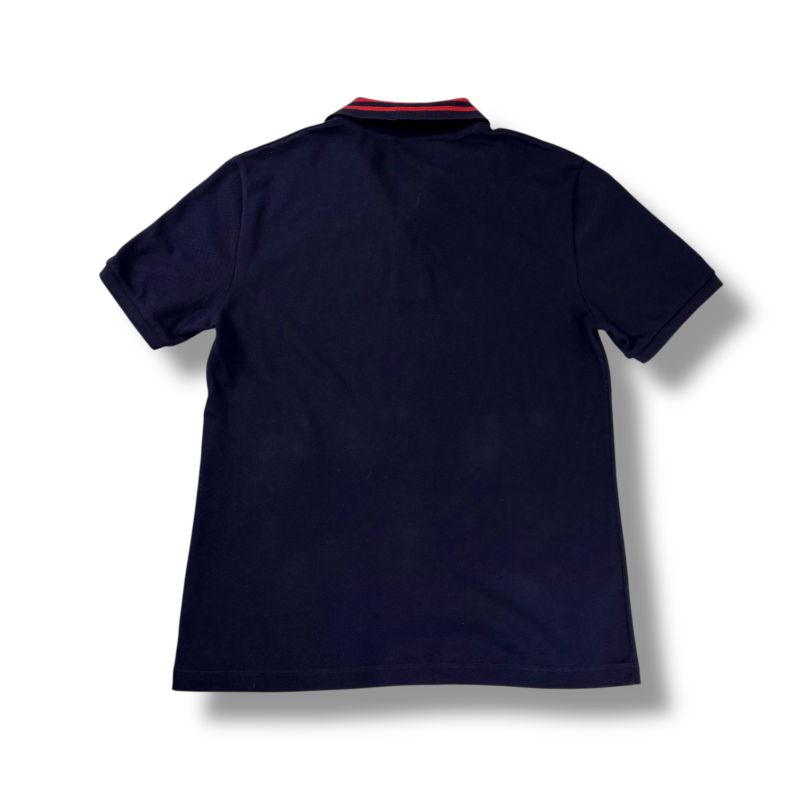 Gucci Polo Shirt Short Sleeve Embroidered All Over Pattern Bee Star