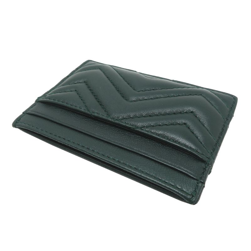 Gucci Card Case Leather Green