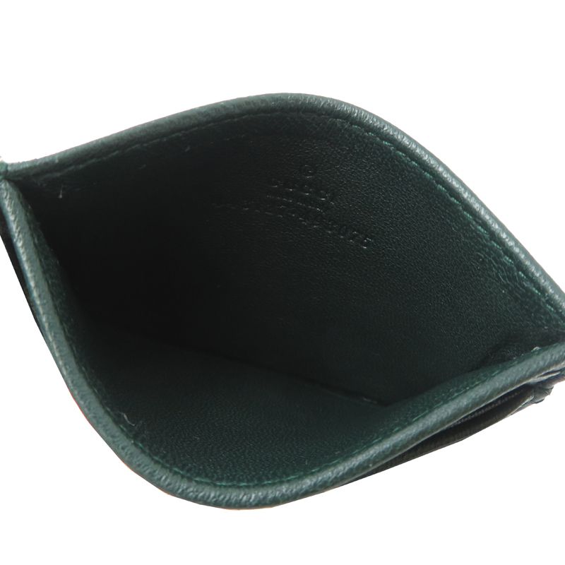 Gucci Card Case Leather Green