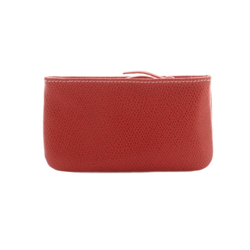 Loewe Coin Case Leather Anagram Red