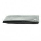 Bvlgari Wallet Bifold Coin Purse Leather Black