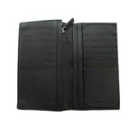 Bvlgari Wallet Bifold Coin Purse Leather Black