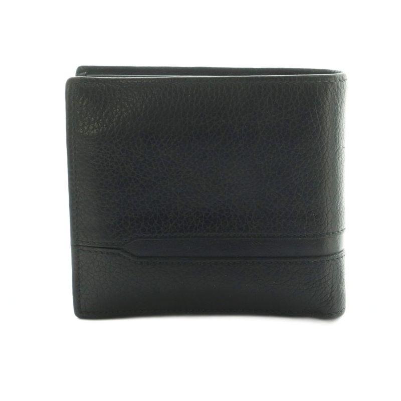 Bvlgari Wallet Bifold Coin Purse Leather