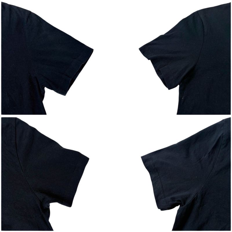 Prada T-Shirt Camouflage Back Triangle Logo Black