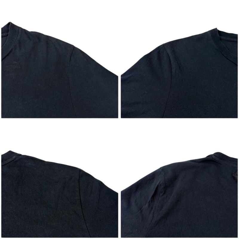 Prada T-Shirt Camouflage Back Triangle Logo Black