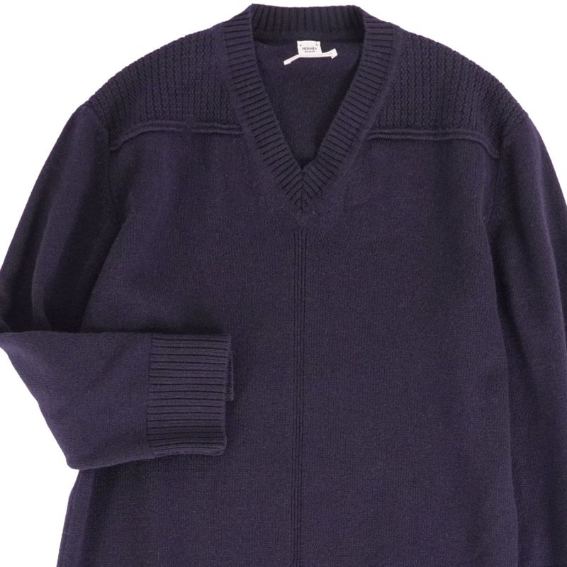 Hermes Knit Dress Long Sleeve Cashmere