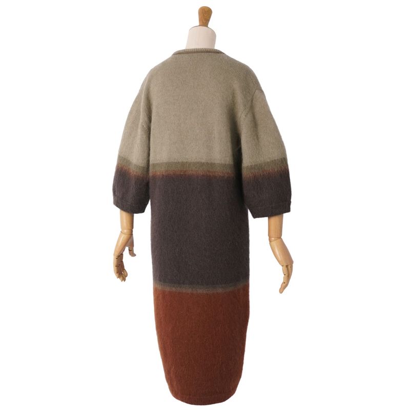 Hermes Knit Dress Short Sleeve Mohair Condition Description