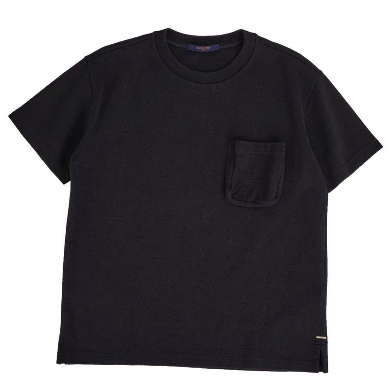 Louis Vuitton T-Shirt Cotton Black