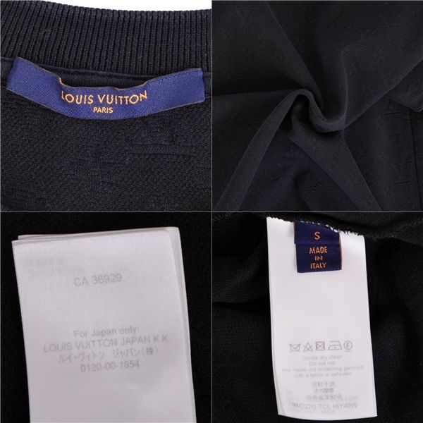 Louis Vuitton T-Shirt Cotton Black