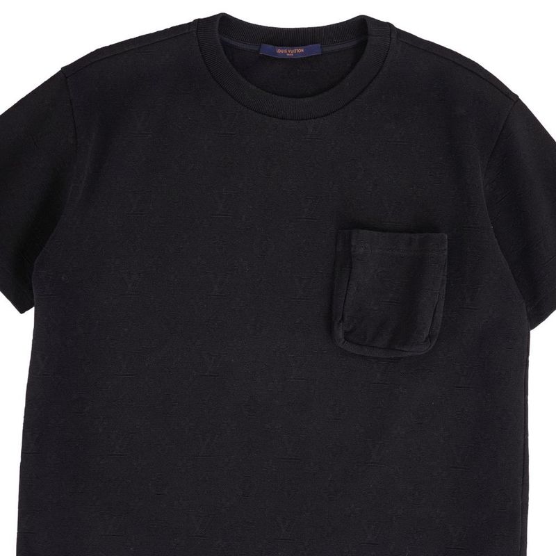 Louis Vuitton T-Shirt Cotton Black