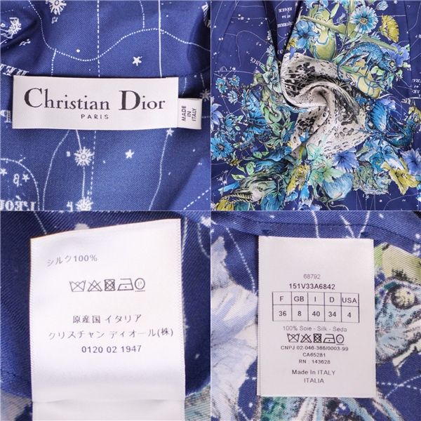 Dior Shirt Silk 36