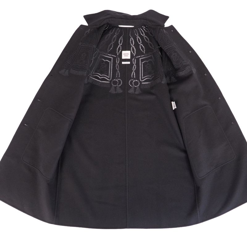 Hermes Coat Long Cashmere