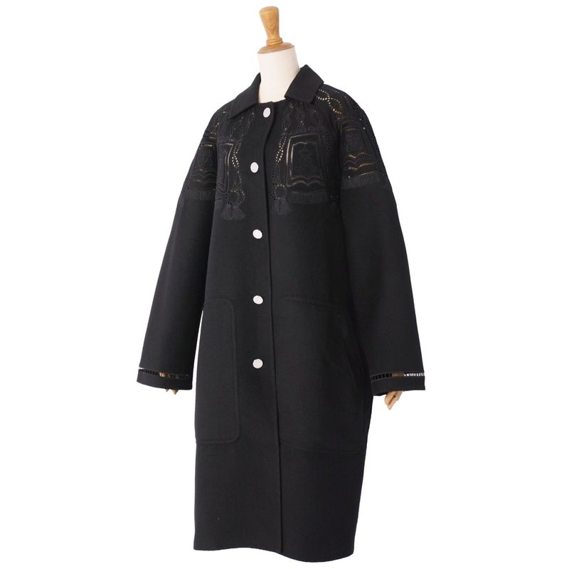 Hermes Coat Long Cashmere