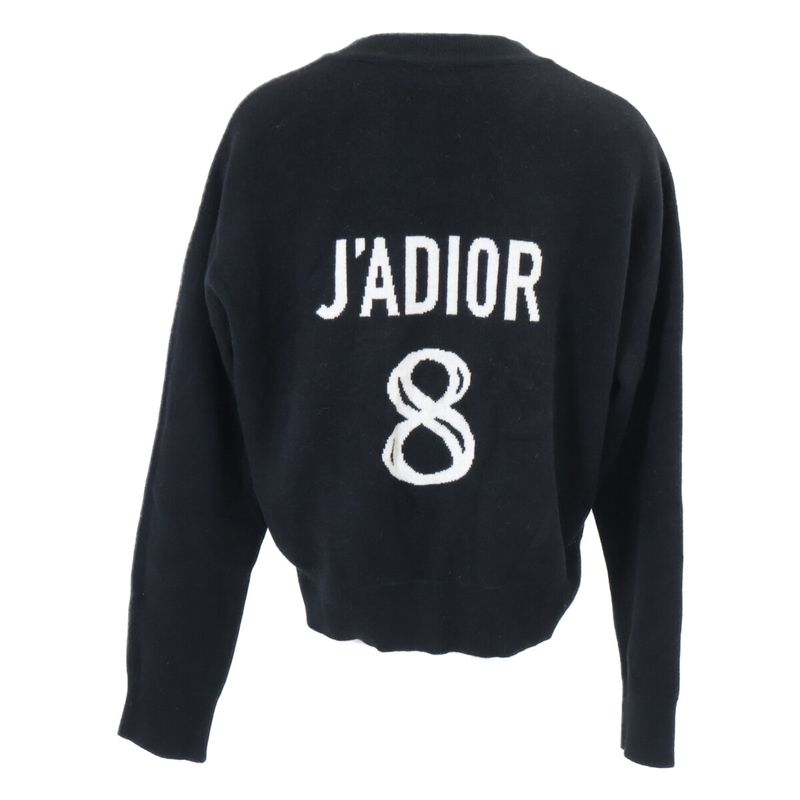 Dior J'adior 8 Boxy Sweater ) Black
