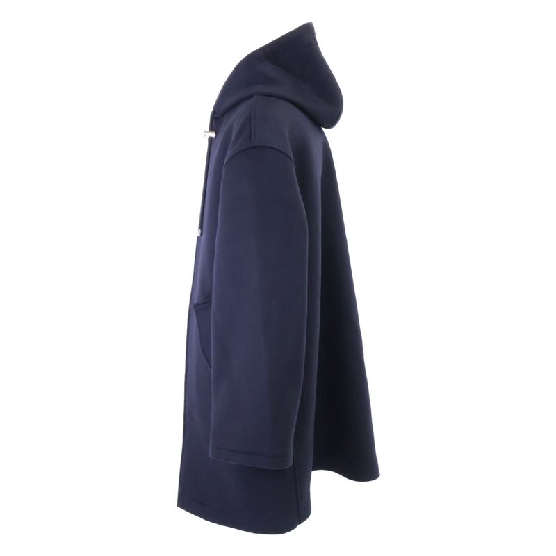 Loewe Zip Up Hooded 48 Hoodie ) Navy