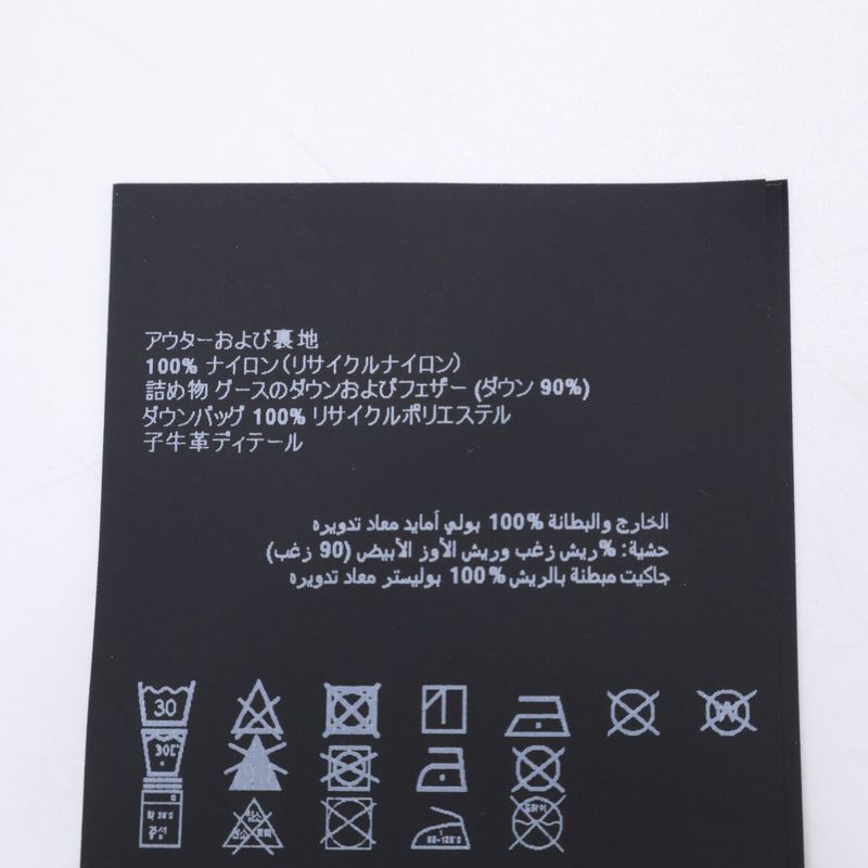 Prada Re-Nylon Cropped 2-Way Down Jacket 36 ) Black