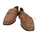 Dolce & Gabbana Suede Coin Loafer 6.5 ) Brown