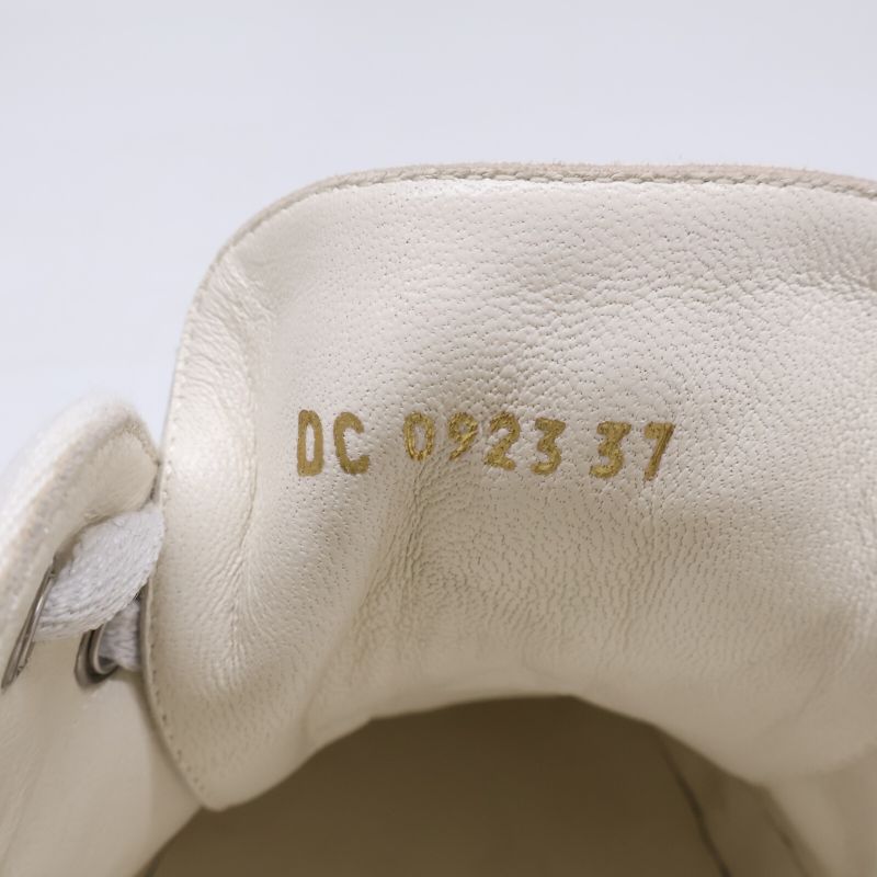 Dior Walk'n' Embroidery Platform Sneakers 37 ) White