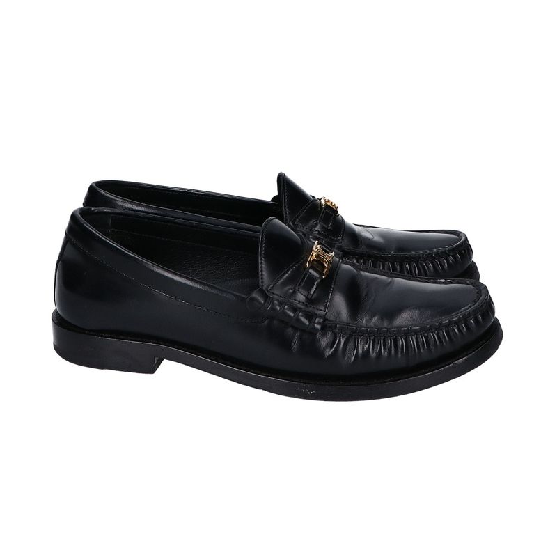 Celine Luco Triomphe Loafer 37 ) Black