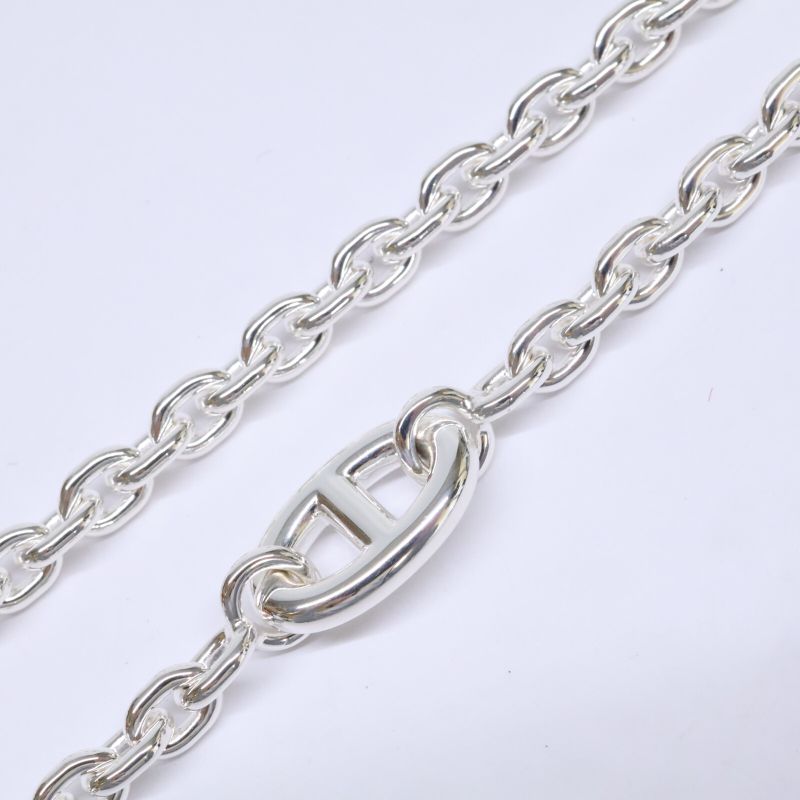 Hermes 925 Chaine D'ancre Farandole 80 Necklace