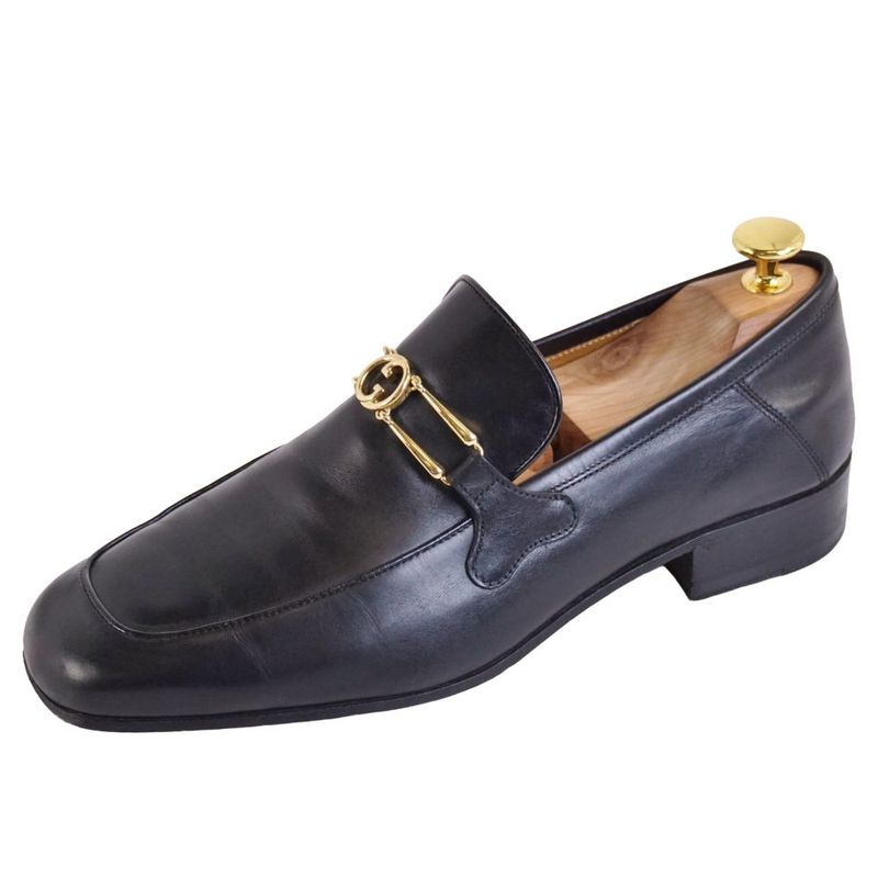 Gucci Loafers Moccasins Business Shoes Ring