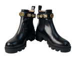 Gucci GG Marmont Side Gore Boots 36.5