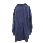 Balenciaga Mini Shirt Dress Overshirt Navy 34