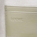 Loewe Oblong Pouch Logo Jacquard Beige