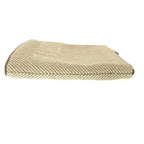 Loewe Oblong Pouch Logo Jacquard Beige