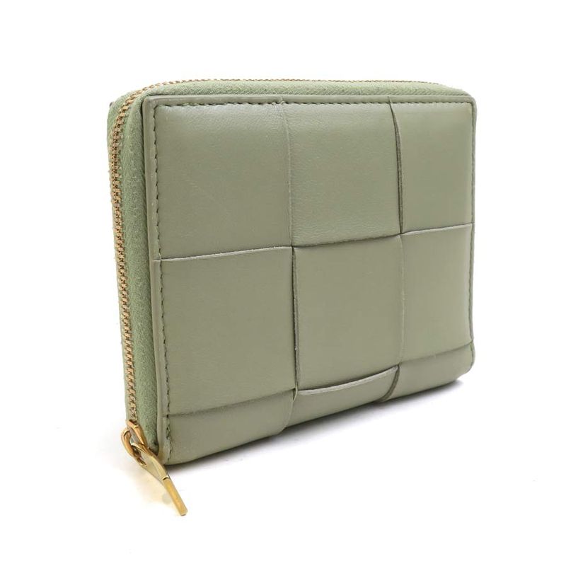 Bottega Veneta Billfold Leather Green