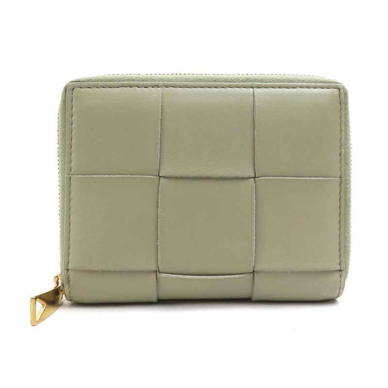 Bottega Veneta Billfold Leather Green