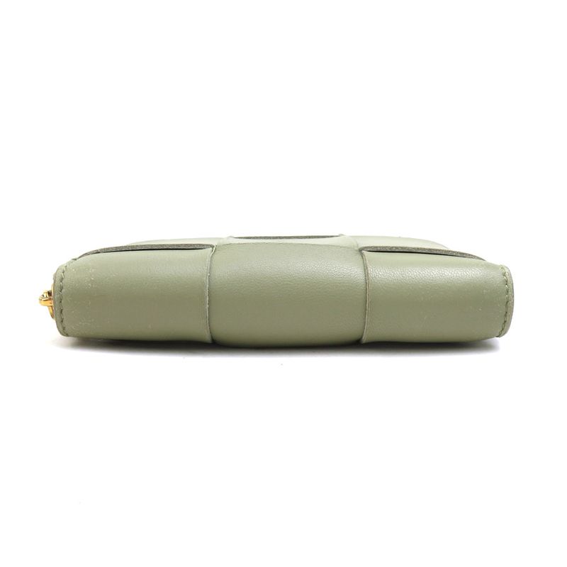 Bottega Veneta Billfold Leather Green