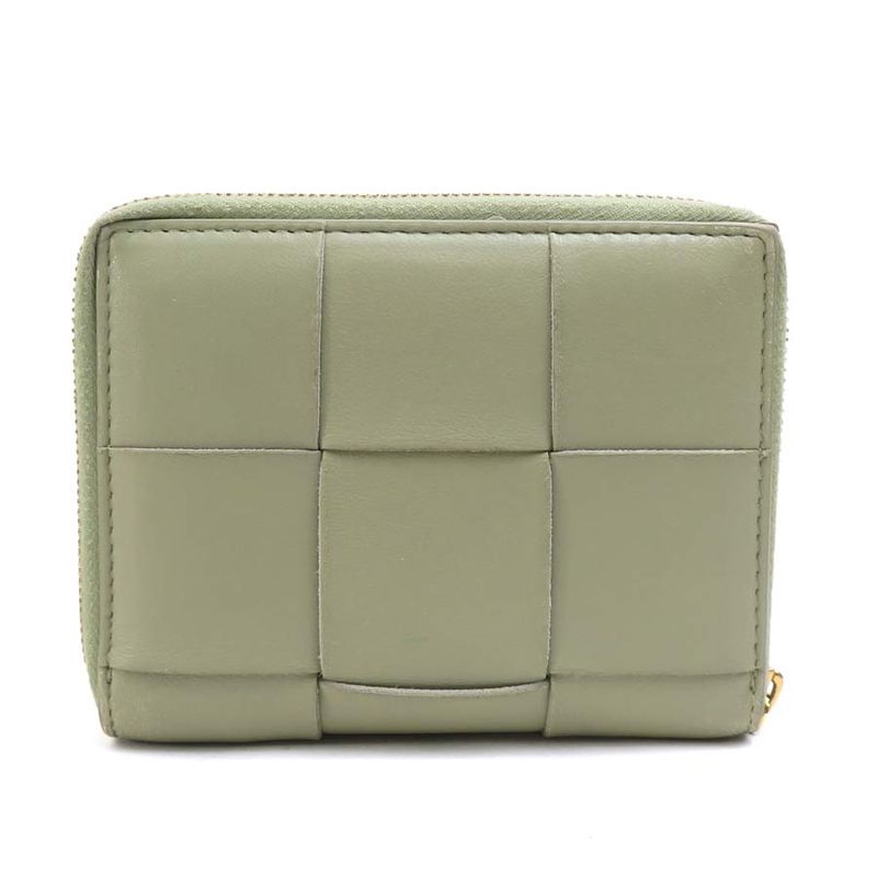 Bottega Veneta Billfold Leather Green