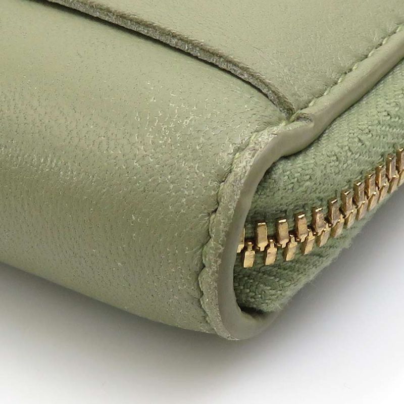 Bottega Veneta Billfold Leather Green