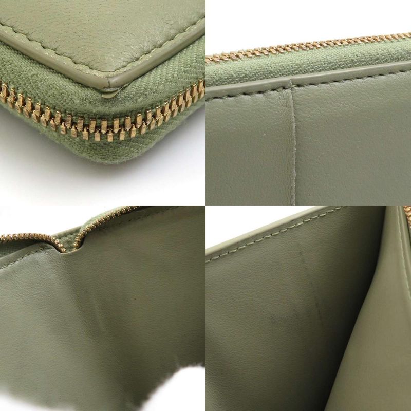 Bottega Veneta Billfold Leather Green