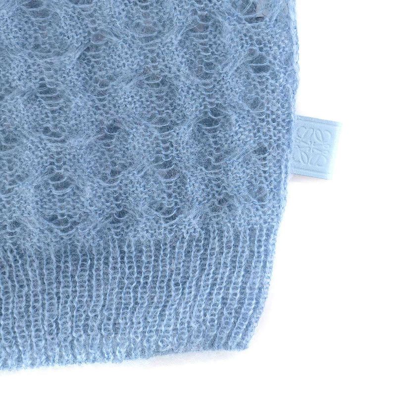 Loewe Mohair Shea Knit Pullover Sac Suble Sweater Sac Suburu