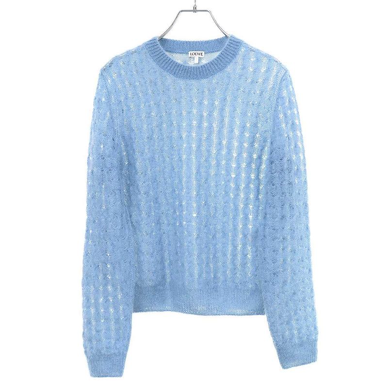 Loewe Mohair Shea Knit Pullover Sac Suble Sweater Sac Suburu
