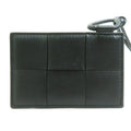 Bottega Veneta Card Case Leather Black