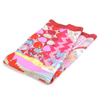 Bvlgari Scarf Silk Red