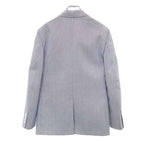 Celine Jude Striped Tailored Jacket Blue 34