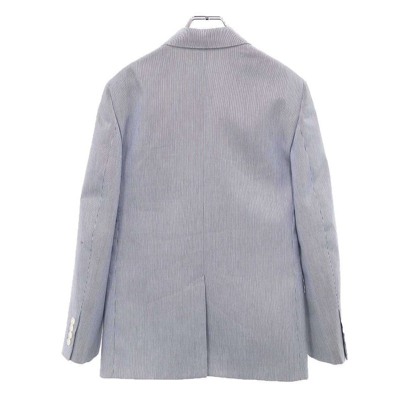 Celine Jude Striped Tailored Jacket Blue 34