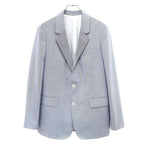 Celine Jude Striped Tailored Jacket Blue 34