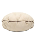 Loewe Shoulder Bag Beige Brown Mouton Leather