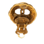 Chanel CC Logo Vintage Gold Plated Ring