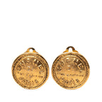 Chanel Vintage Rue Cambon le Logo Gold Plated Ring