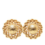 Chanel Vintage Castellane Collection Gold Plated Ring