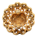 Chanel Vintage Castellane Collection Gold Plated Ring