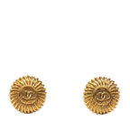 Chanel CC Logo Gold Plated Ring