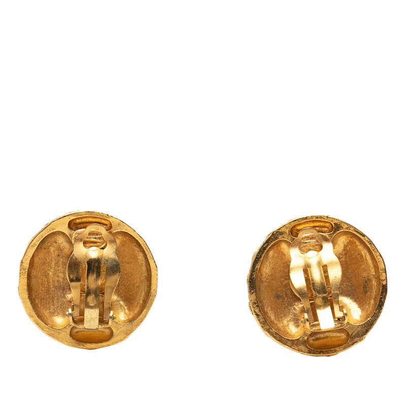 Chanel CC Logo Gold Plated Ring