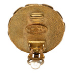 Chanel CC Logo Gold Plated Ring